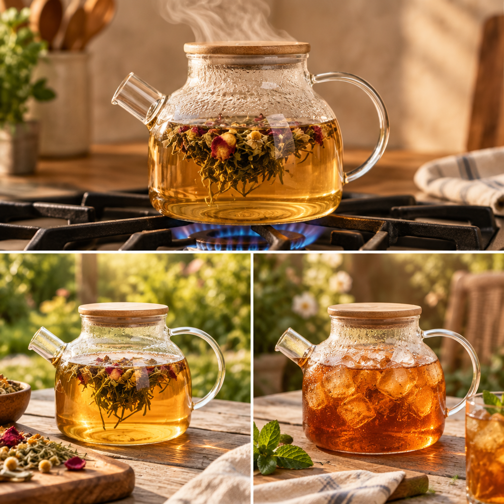 Broslite Glass Teapot 20.3 oz